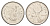 Канада 25 центов 2006 P, Елизавета II (1952-2022), олень KM 493 сталь плакированная никелем UNC 4688-536