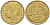 ФРАНЦИЯ 50 САНТИМОВ 1940 ТИП MORLON KM 894.1, LE FRANC 192.17 алюминиевая бронза 44-765