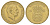 Дания 2 кроны 1954 N, Фредерик IX (1947-1972) KM 838 алюминиевая бронза 4653-523