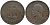 ФРАНЦИЯ 10 САНТИМОВ 1855 К, НАПОЛЕОН III (1852-1870) KM 771.5, LE FRANC 133.26 бронза 32-924