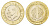 Турция 1 лира 2023 KM 1575 биметалл UNC 4646-847