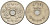 ЯПОНИЯ 50 ЙЕН 1973 ГОД 48, ИМПЕРАТОР ХИРОХИТО (1926-1989) KM 81 медно-никель 77-224