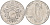 Ватикан 1 лира 1941 Пий XII, Дева Мария KM 26 a сталь UNC 63-716
