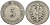 ГЕРМАНИЯ 5 ПФЕННИГОВ 1875 J, СТАРОГЕРБОВКА KM 3, Jager 3, Weege 5 медно-никель 4546-1036