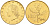 Италия 20 лир 1995 R, дубовый лист KM 97.2 алюминиевая бронза  UNC  4594-1011