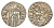 Киликийская Армения трам 1226-1271 Хетум I и царица Забель, держат крест/лев с патриаршим крестом  серебро    1516-413