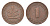 ФРГ 1 пфенниг 1949 G KM A101, J. 376 сталь плакированная медью 4685-351