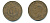 Великобритания 1/2 пенни 1944 Георг VI (1936-1952) KM 844, Spink 4115 бронза 89-356