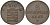 Саксония 2 пфеннига 1853 F, Фридрих Август III (1836-1854) KM 1157 медь aUNC 4584-1011