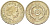 Великобритания 1 фунт 2001 Елизавета II (1952-2022) KM 1013, Spink 4593 никель латунь 4128-813