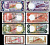 Сьерра-Леоне 50 центов, 1, 2, и 5 емалангени 1978 образец, Specimen, № 000879 Pick 4 s, 5 s, 6 s, 7 s  бумага  UNC (пресс) 451-164-2