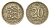 Эстония 20 сентов 1935 год-тип KM 17 никель латунь 08-1338