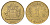 Исландия 1 крона 1965 KM 12a никель латунь UNC 4666-854