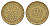 Дания 1 крона 1925 HCN, Кристиан X (1912-1947) KM 824 алюминиевая бронза 4657-323