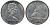 Канада 10 центов 1977 Елизавета II (1952-2022), парусник KM 77.1 никель 4124-518
