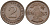 Германия 2 рентенпфеннига 1923 D KM 31, J.307, Weege 3 медь 4584-555