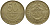 КОСТА-РИКА 50 КОЛОН 2006 B.C.C.R. KM 231.1b сталь плакированная латунью 63-452