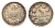 Германия 1/2 марки 1918 F KM 14, J. 17 серебро 4164-434