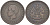 Гаити 20 сантимов 1863 Heaton, Президент Фабр Жеффрар KM 41 бронза 175-1015