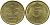 ФРГ 5 пфеннигов 1979 F KM 107, J.382 сталь плакированная латунью 99-119
