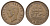 ЮАР 1 пенни 1952 Георг VI (1936-1952) KM 34.2 бронза 4517-1145