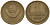 СССР 1 копейка 1972 Y 126a, Schon 75a латунь 4564-925