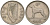 Ирландия 6 пенсов 1955 ирландский волкодав KM 13a медно-никель 4146-444
