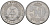 ГДР 50 пфеннигов 1958 A KM 12.1 алюминий 4601-556