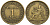 Франция 1 франк 1921 KM 876, Le Franc 218.5 алюминиевая бронза 4142-612
