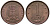 Нидерландские Антилы 1 цент 1973 Юлиана (1948-1980) KM 8 бронза UNC 4118-932