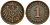 Германия 1 пфенниг 1900 A, Вильгельм II (1888-1918) KM 10, J. 10 медь 3955-1165