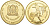 Танзания 2000 шиллингов 1996 XXVI Олимпийские игры 1996 года в Атланте, 100 лет Олимпийскому движению, дискобол, пробник, гладкий гурт латунь PROOF 06-156-13