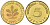 ФРГ 5 пфеннигов 1970 G KM 107, J. 382 сталь плакированная латунью PROOF 1094-7-33
