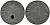 Германия 1 рейхспфенниг 1944 D KM 97, J. 369 цинк    4594-1268