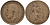 Великобритания 1/2 пенни 1919 Георг V (1910-1936) KM 809, Spink 4056 бронза 4143-654