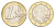 Австрия 1 евро 2009 Вольфганг Амадей Моцарт KM 3142 биметалл aUNC 4629-415
