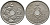 БЕЛЬГИЯ 5 САНТИМОВ 1922 BELGIQUE KM 66 медно-никель 76-529