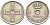 НОРВЕГИЯ 25 ЭРЕ 1924 ХОКОН VII (1905-1957) KM 384 медно-никель 116-1115