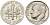 США 10 центов (дайм) 1974 S (Сан-Франциско), Франклин Рузвельт KM 195a медь плакированный медно-никелем PROOF 4516-1018