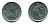 Франция 5 франков 1970 сеятель, тип Semeuse KM 926a.1, Le Franc 341.2 медно-никель плакированный никелем 25-713