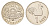 Латвия 1 лат 2005 Петух церкви Святого Петра KM 65 медно-никель UNC 4679-329