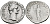 Римская Империя денарий 90 Домициан IMP XXI COS XV CENS P PP Минерва Рим Very fine RIC 150 серебро 1073-3-115