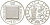 Италия 10 евро 2008 700 лет Университету Перуджиа KM 306 серебро PROOF 02-116-34
