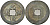 Китай 1 цянь (кэш) ND (1086-1093) Империя Сун (960-1279), северная сун (960-1127), Чжэ-цзун (1085-1100), вес 3,5 гр, диаметр 25 мм бронза 51-3213