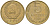 СССР 5 копеек 1990 Y 129a, Schon 78 латунь 4161-834