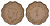 Кипр 1 пиастр 1944 Георг VI (1936-1952) KM 23a бронза 4652-325