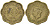 Цейлон 10 центов 1944 Георг VI (1937-1952) KM 121 никель латунь 4143-535