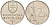 Словакия 2 кроны 2002 MK KM 13 сталь плакировнная никелем aUNC 4586-1235
