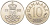 Дания 10 эре 1980 Маргрете II (1972-2024) KM 860.2 медно-никель 116-248