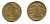 ГЕРМАНИЯ 5 РЕЙХСПФЕННИГОВ 1925 D, KM 39, J. 316 алюминиевая бронза 35-412